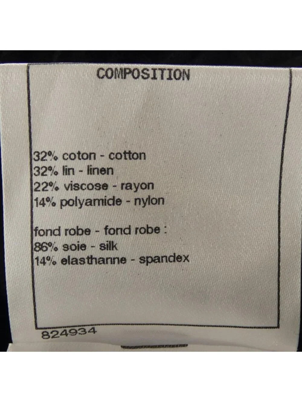 Chanel Dress Black